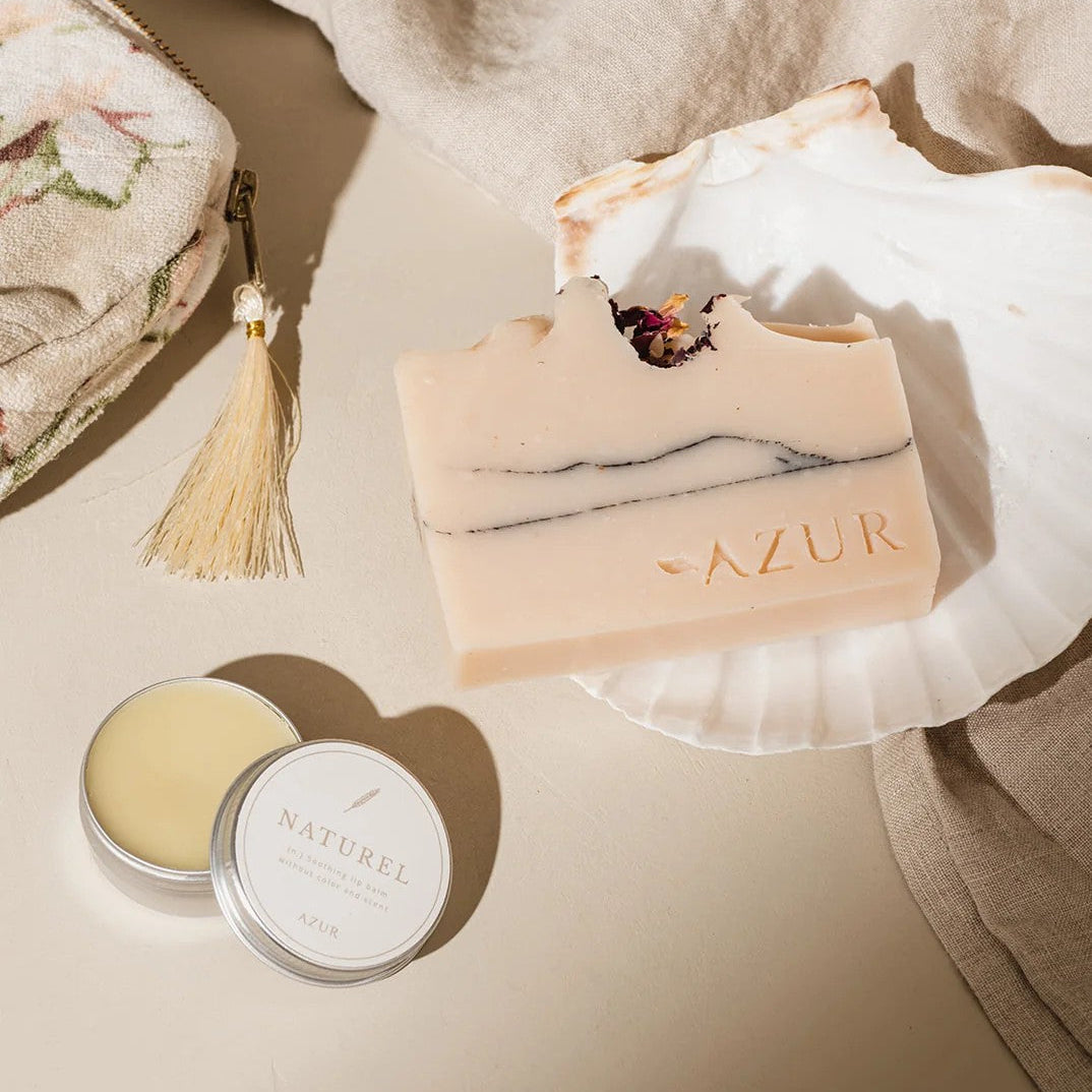 Azur - Natuurlijke Lipbalsem Naturel 15 gr