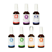 De Groene Linde - Auraspray Set Chakra Lijn 7x50 ml