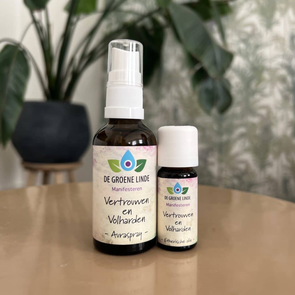 De Groene Linde - Auraspray Vertrouwen en Volharden 50 ml