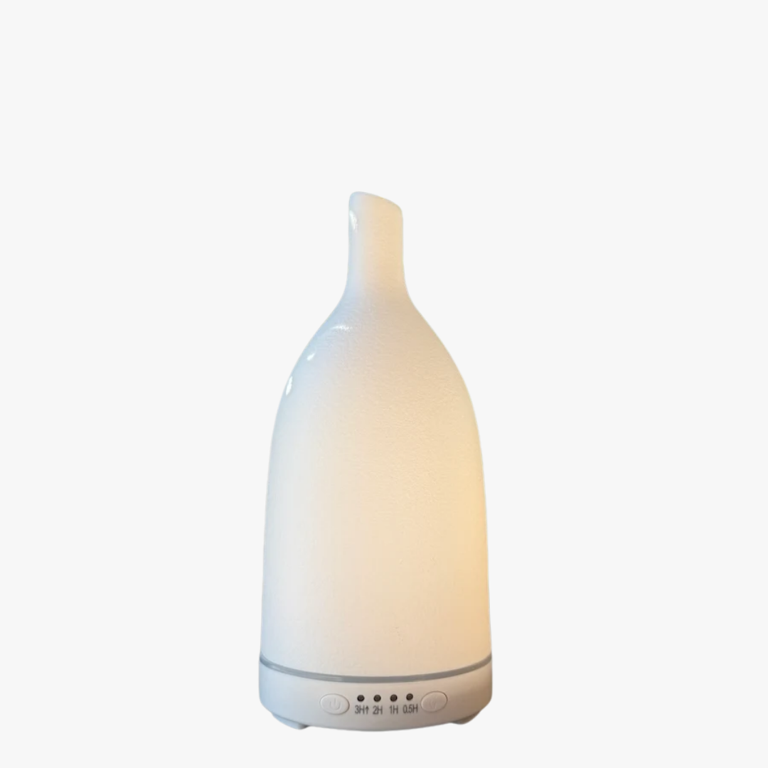De Groene Linde - Keramiek Diffuser Wit