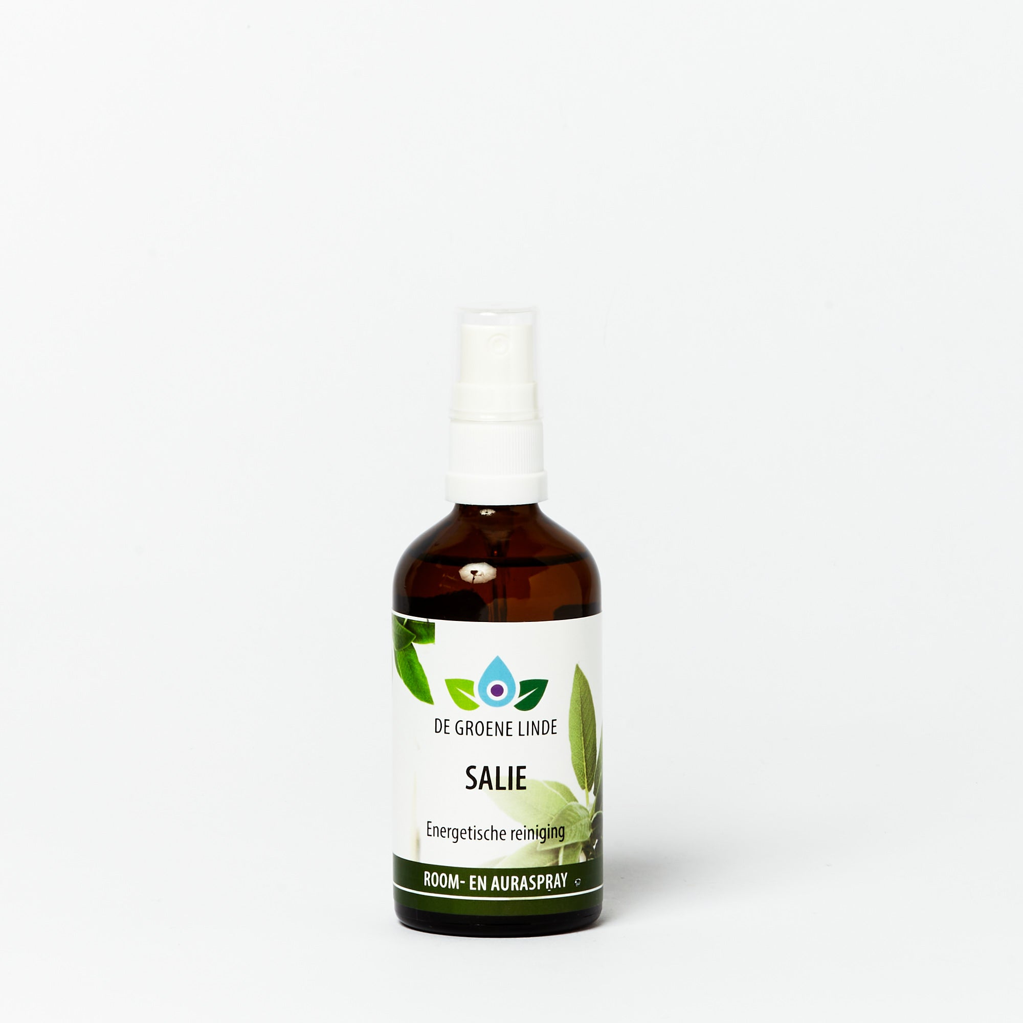 De Groene Linde - Room/Auraspray Salie 100 ml