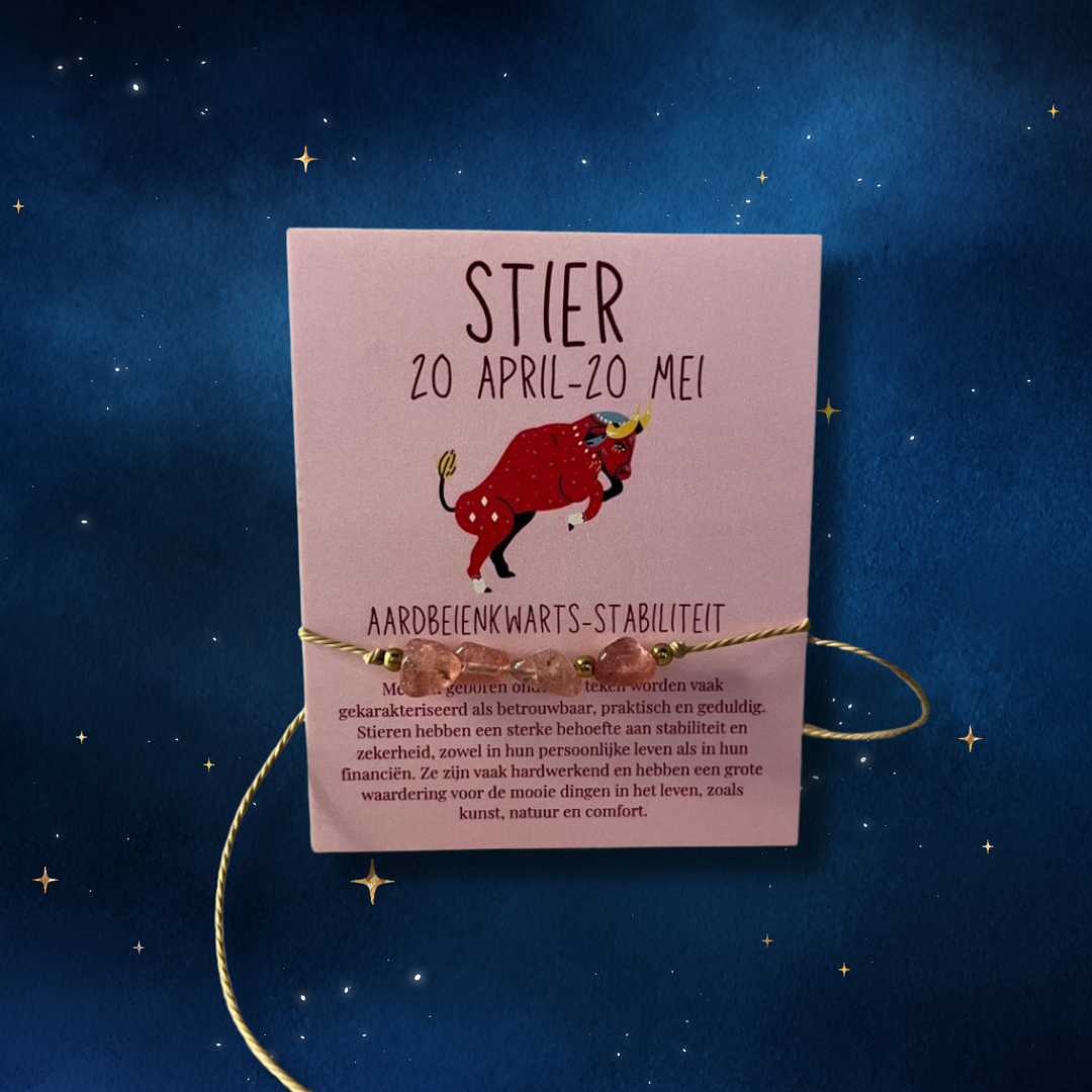 Sterrenbeeld Armband - Stier