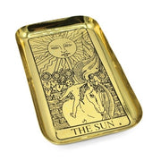 Gouden tarot dienblad – the Sun