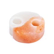 Cloudseven - Zoutsteen Waxinelichthouder Yin Yang