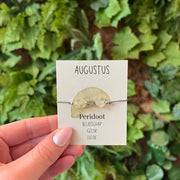 Maandarmband Augustus - Peridoot