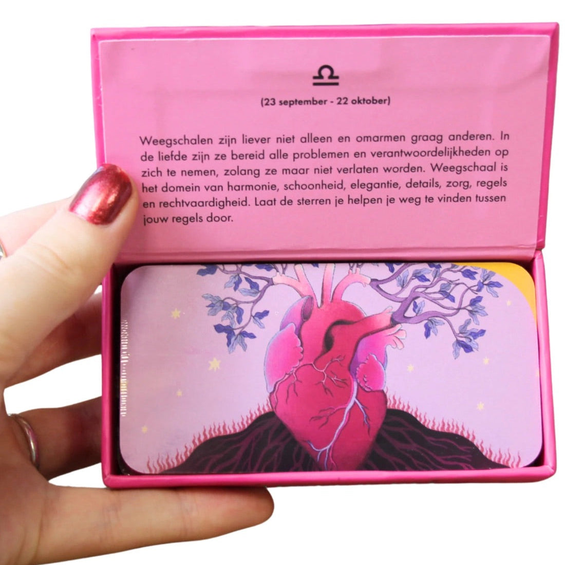 Kaartendeck Weegschaal