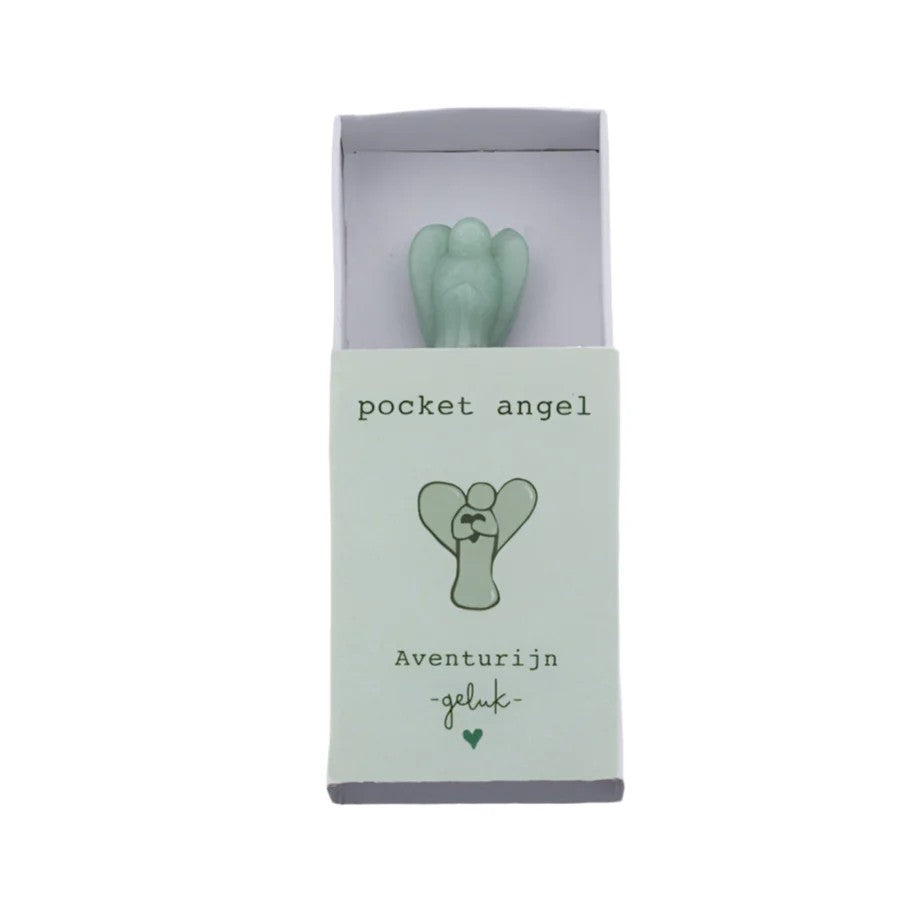 Pocket Angel Aventurijn - Geluk