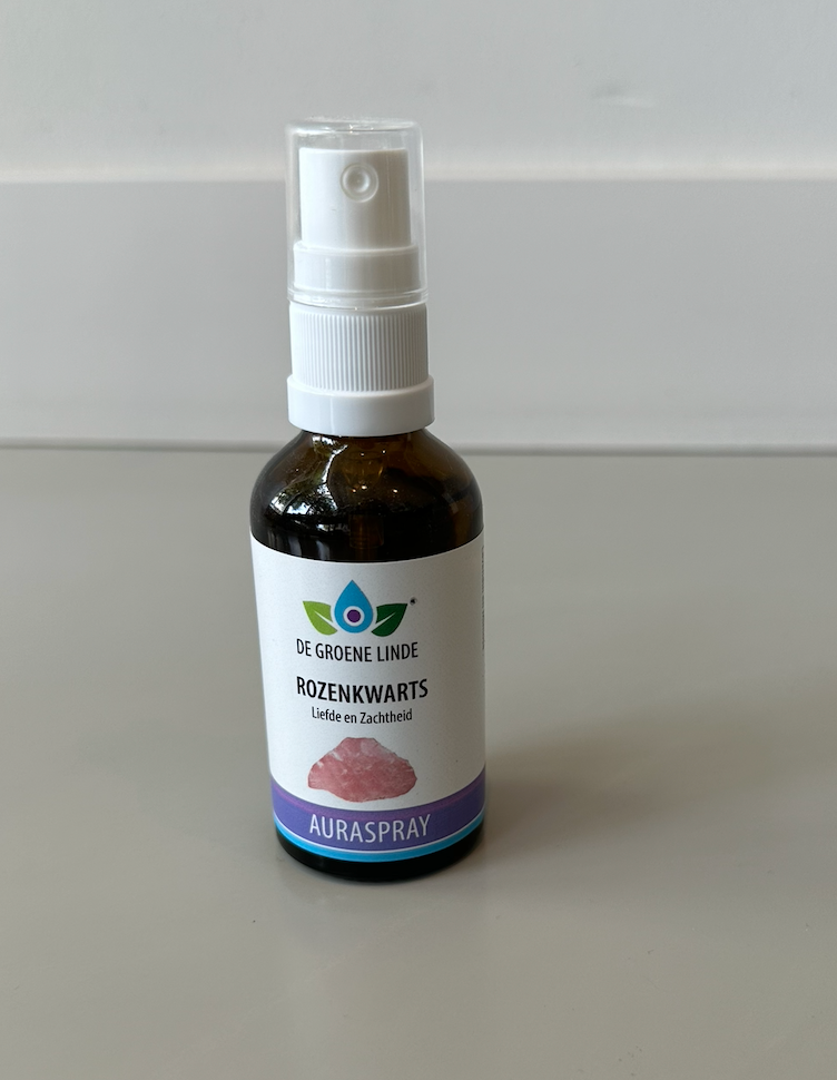 De groene linde – Auraspray Rozenkwarts 50 ML
