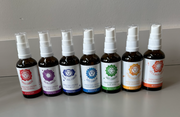 De Groene Linde - Auraspray Set Chakra Lijn 7x50 ml