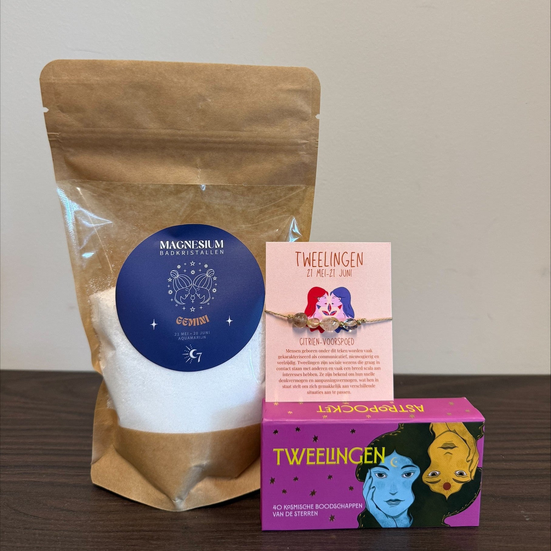 Cloudseven - Giftset Sterrenbeeld Tweelingen Klein