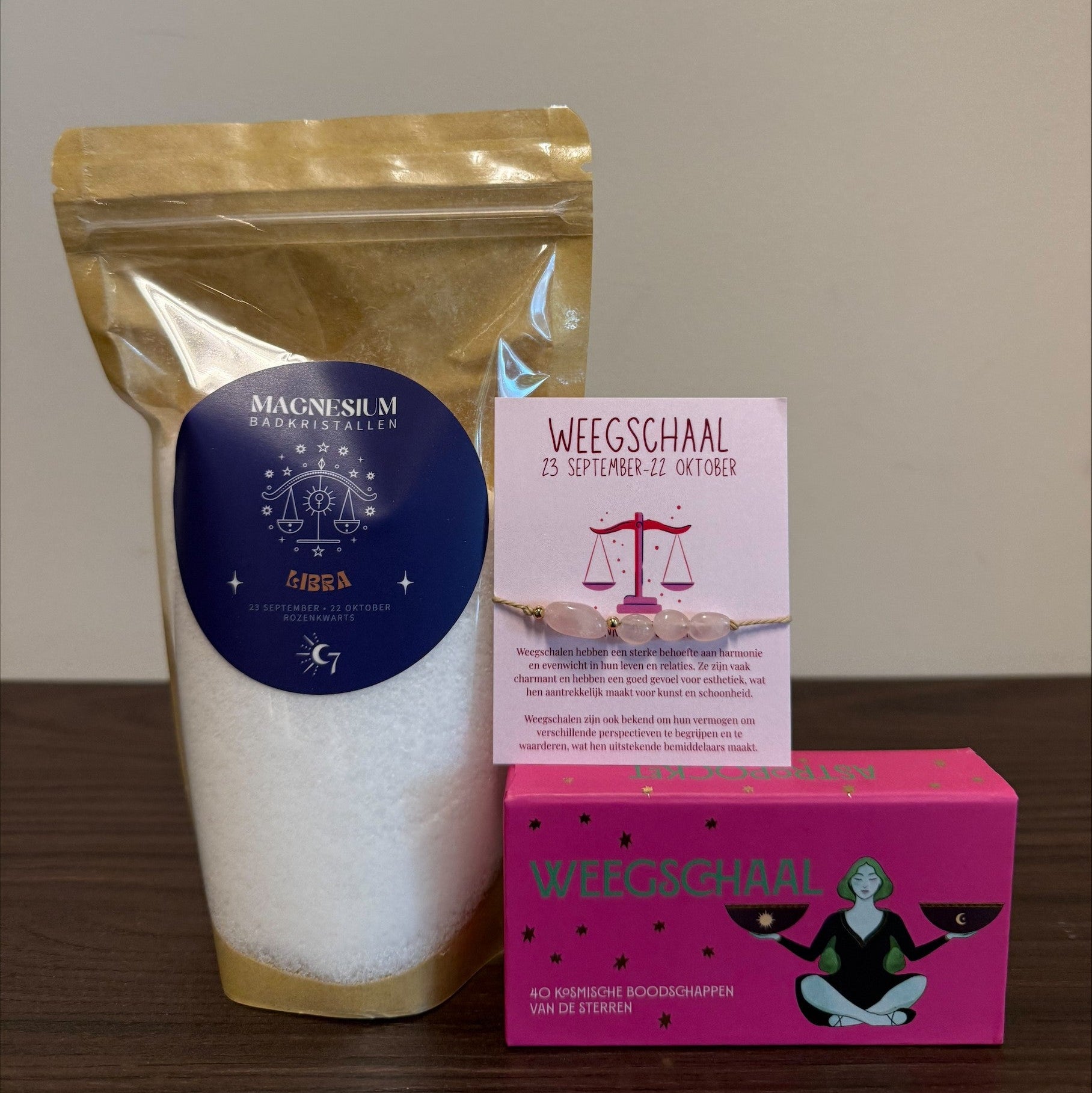 Cloudseven - Giftset Sterrenbeeld Weegschaal Klein