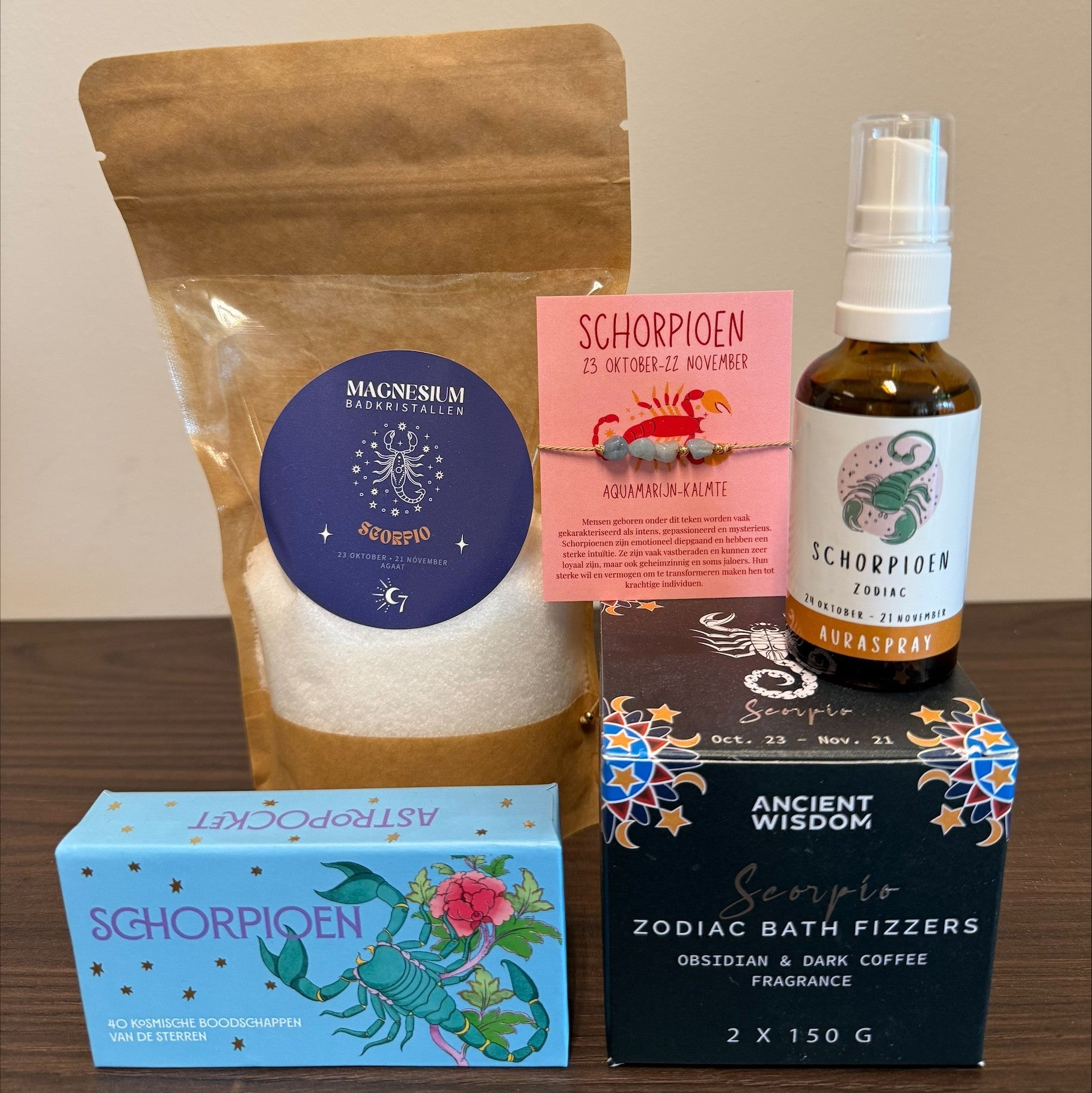 Cloudseven - Giftset Sterrenbeeld Schorpioen Groot