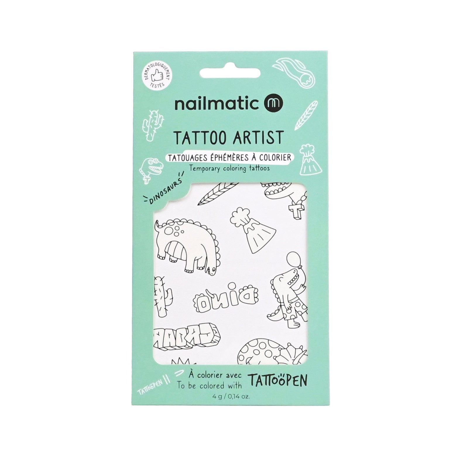 Nailmatic – Tattoo Dinosaurs